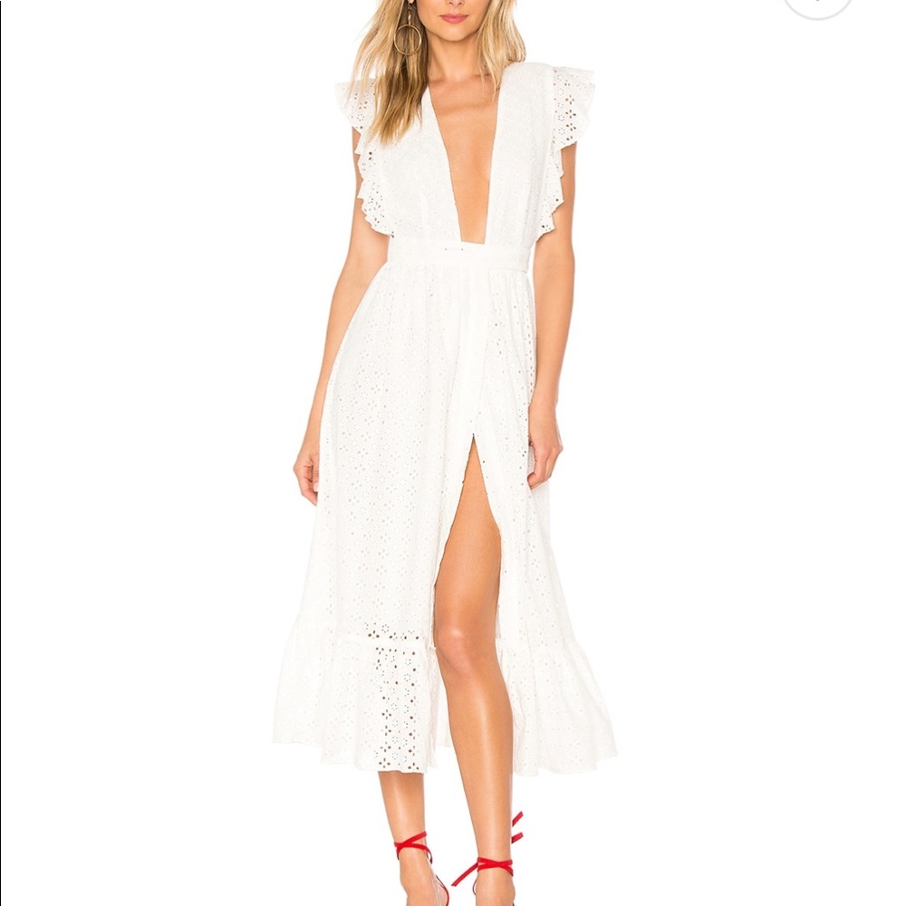 MAJORELLE mistwood dress